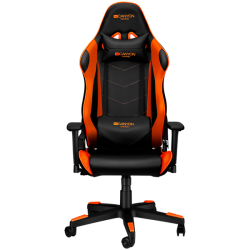 Кресло игровое Canyon Deimos GC-4, черно-оранжевое