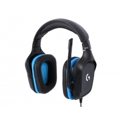 Наушники с микрофоном Logitech G432, черный/синий