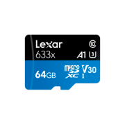 Карта памяти MicroSDXC LEXAR 64GB High-Performance 633x