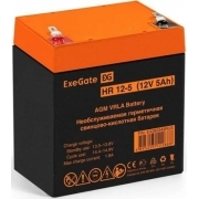 Аккумуляторная батарея для ИБП EXEGATE EX285949 12В, черный