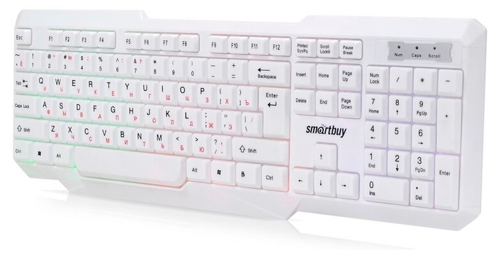 Клавиатура Smartbuy ONE 333, белая (SBK-333U-W)