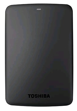 Внешний жесткий диск Toshiba Canvio Basics 1Tb, черный (HDTB410EK3AA)