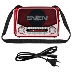 Радиоприемник SVEN SRP-525, красный