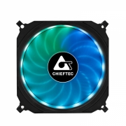Вентилятор для корпуса Chieftec CF-1225RGB (120x120x25мм)