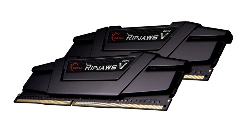 Оперативная память G.SKILL RIPJAWS V CLASSIC BLACK DDR4 64GB (2x32GB) 3600MHz (F4-3600C16D-64GVK)