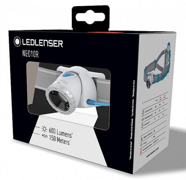 Фонарь налобный Led Lenser Neo 10R синий лам.:светодиод. (500917)
