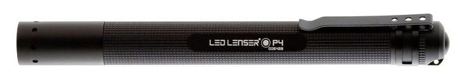 Фонарь ручной Led Lenser P4 черный лам.:светодиод. AAAx2 (8404)