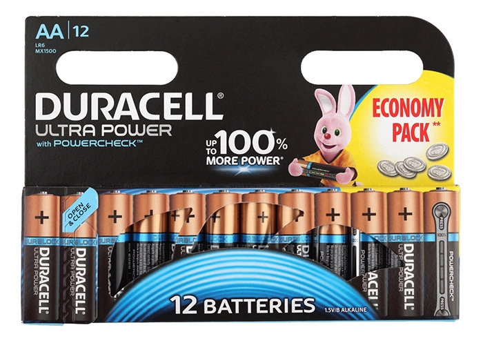Батарея Duracell Ultra Power LR6-12BL AA (12шт)