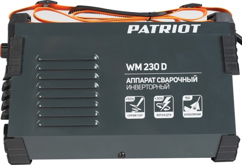 Аппарат сварочный инверторный PATRIOT WM230D MMA (605302023)