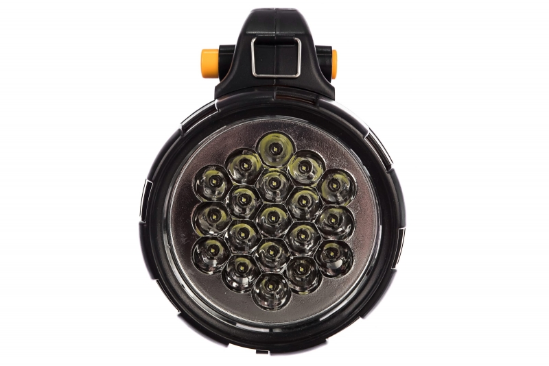 Фонарь-прожектор ЭРА PA-602 АЛЬФА/черный, желтый (Б0031033) 