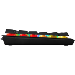 Игровая клавиатура Corsair Gaming™ CORSAIR K60 RGB PRO Low Profile Mechanical Gaming Keyboard, Backlit RGB LED, CHERRY MX Low Profile SPEED, Black
