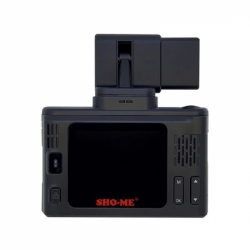 Видеорегистратор с радар-детектором Sho-Me Combo Note WiFi DUO GPS ГЛОНАСС, черный