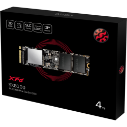 ADATA SX8100 SSD 4TB, 3D TLC, M.2 (2280), PCIe Gen 3.0 x4, NVMe, R3500/W1900, TBW 2560