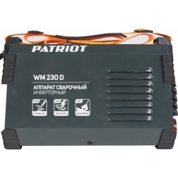 Аппарат сварочный инверторный PATRIOT WM230D MMA (605302023)