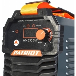 Аппарат сварочный инверторный PATRIOT WM230DVC MMA (605302024)