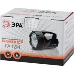 Фонарь-прожектор ЭРА Б0012314 FA12M черный