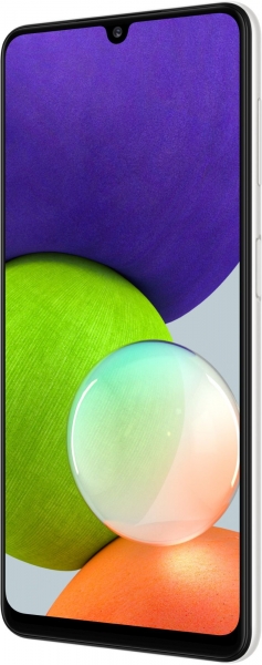 Смартфон Samsung Galaxy A22 128Gb/4Gb, белый (SM-A225FZWGSER)