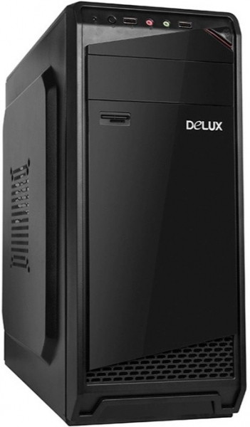 Корпус DELUX DW605 (ATX, БП 500W) черный