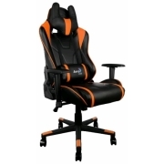 Игровое кресло Aerocool AC220 AIR (черно-оранжевое)