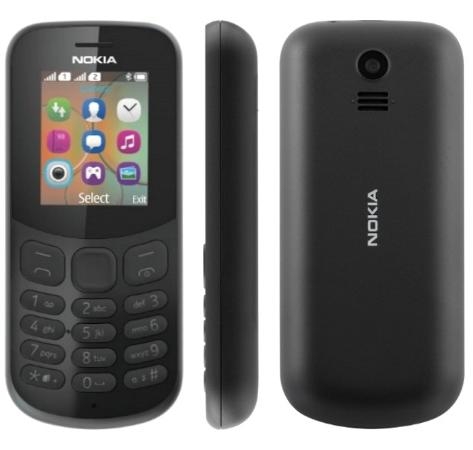 Мобильный телефон NOKIA 130 DS TA-1017, черный (A00028615)