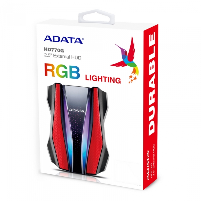 Внешний жесткий диск ADATA HD770G 1TB, красный [AHD770G-1TU32G1-CRD]