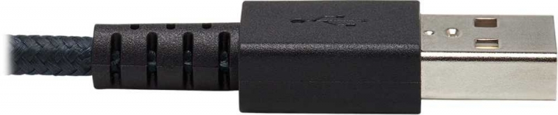 Кабель Tripplite U038-003-GY-MAX ver2.0 USB A(m) USB Type-C (m) 0.9м черный