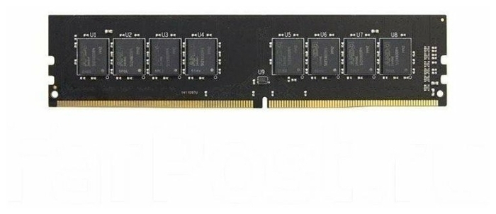 Модуль памяти QUMO DDR4 DIMM 16GB 2666MHz (QUM4U-16G2666N19)