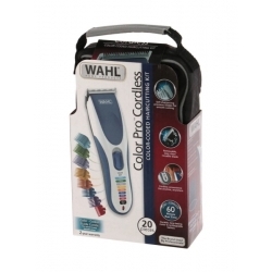 Машинка для стрижки Wahl Cordless ColorPro, белый/синий (9649-016)