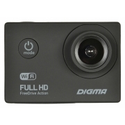 Видеорегистратор Digma FreeDrive Action Full HD WiFi черный 1.2Mpix 1080x1920 1080p 140гр.