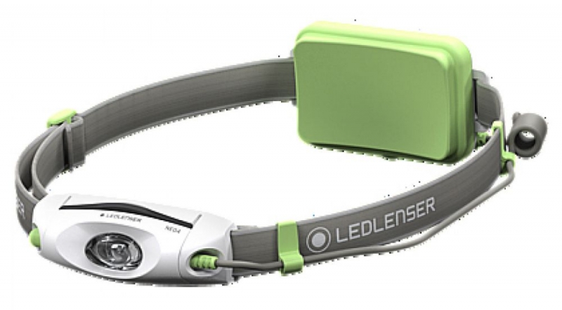 Фонарь налобный Led Lenser NEO4 зеленый лам.:светодиод. (500915)