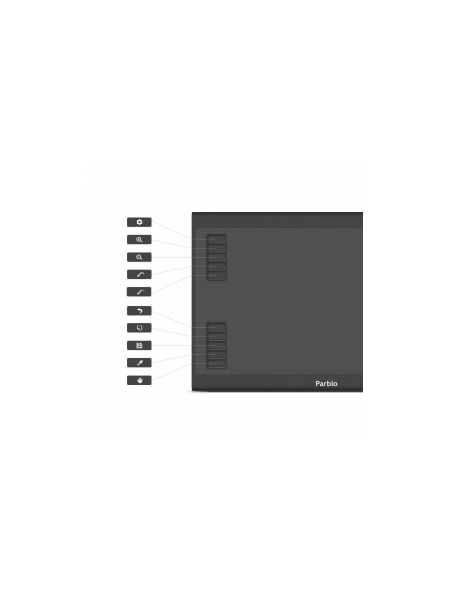 Графический планшет Parblo A610 Plus V2 USB Type-C черный