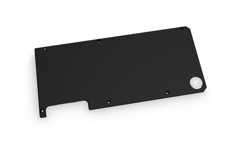 Задняя панель водоблока для видеокарты EKWB EK-Quantum Vector RTX 3080/3090 Backplate - Black