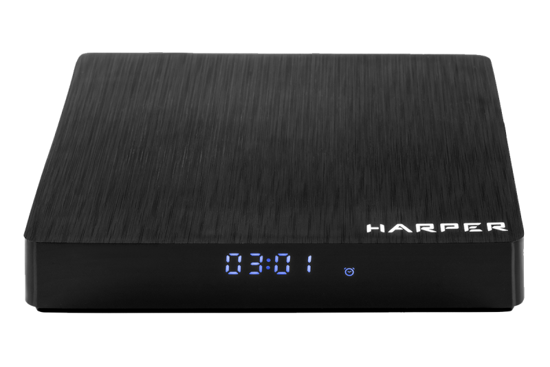 ТВ-приставка HARPER ABX-332, черный