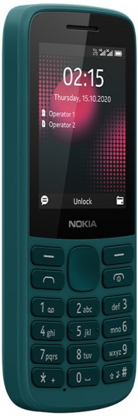 Мобильный телефон Nokia 215 4G Dual Sim, бирюзовый (TA-1272)