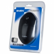 Мышь SVEN RX-515SW, чёрная (SV-019969)