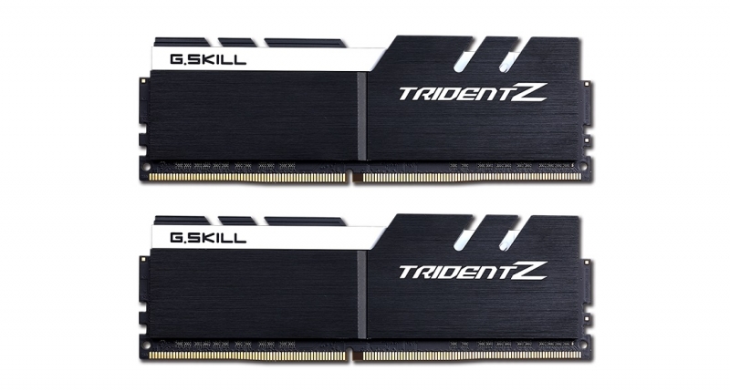 Оперативная память G.SKILL TRIDENT Z BLACK-WHITE DDR4 32Gb (2x16Gb) 3600MHz (F4-3600C17D-32GTZKW)