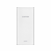 Внешний аккумулятор CANYON CNE-CPB2001W 20000mAh, белый