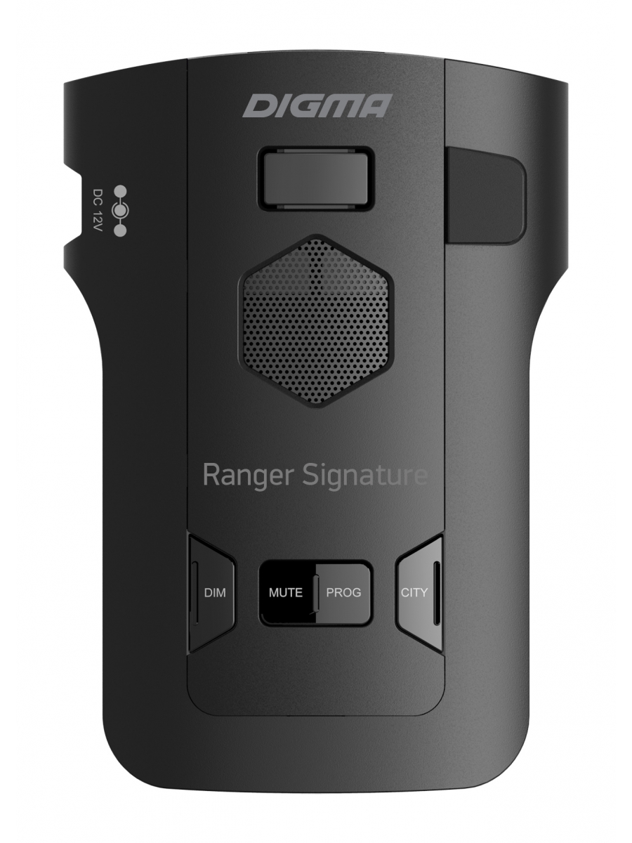 Радар-детектор Digma Ranger Signature GPS, черный