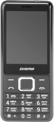 Мобильный телефон Digma LINX B280 32Mb, серый 