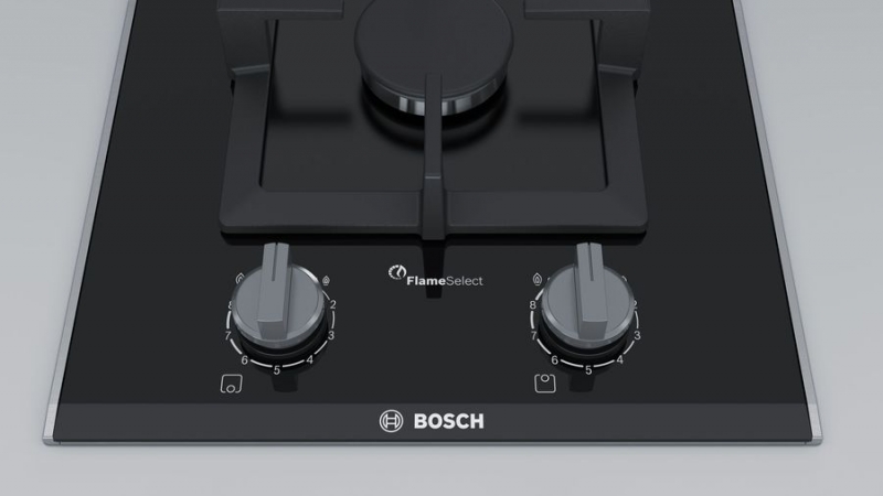 Газовая варочная поверхность Bosch PSB3A6B20, черный