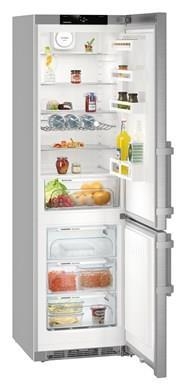 Холодильник с морозильником LIEBHERR CNef 4835 серебристый (CNEF 4835-21 001)