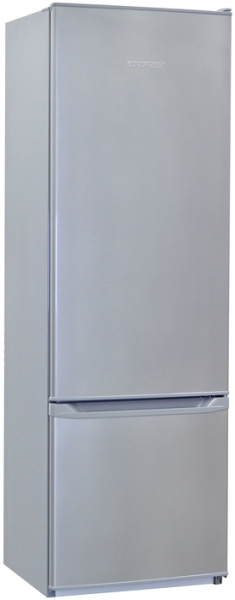Холодильник с морозильником Nordfrost NRB 124 332 серебристый