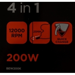 Плоскошлифовальная машина Black+Decker BEW200K-QS 200Вт