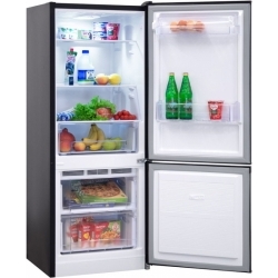Холодильник с морозильником Nordfrost NRB 121 232 черный