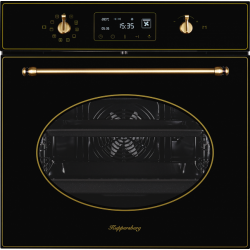 Встраиваемый духовой шкаф KUPPERSBERG SD 693 B, черный/бронза
