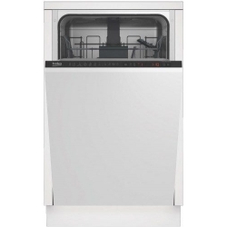 Встраиваемая посудомоечная машина Beko DIS26012, серебристый
