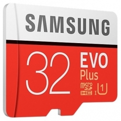 Карта памяти MicroSDHC Samsung EVO Plus v2 32Gb (MB-MC32GA/RU)
