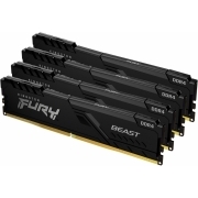 Оперативная память Kingston FURY Beast Black DDR4 128Gb (4x32Gb) 3200MHz (KF432C16BBK4/128)