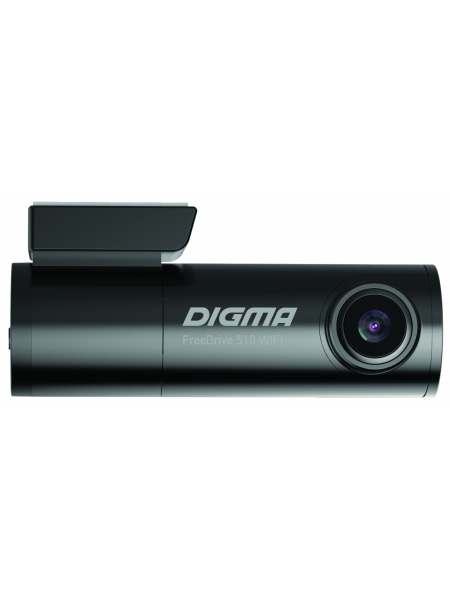 Видеорегистратор Digma FreeDrive 510 WIFI, черный 