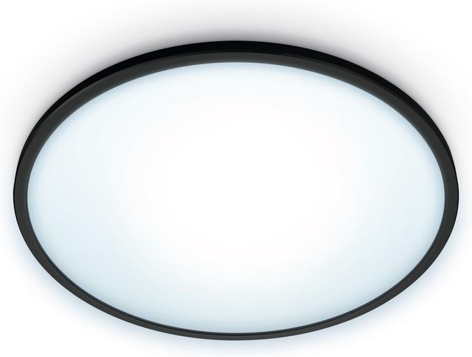 Светильник потолочный WiZ SuperSlim 16W/Wi-Fi/черный (929002685201)